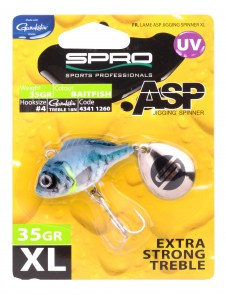 SPRO ASP Spinner XL 35g Baitfish